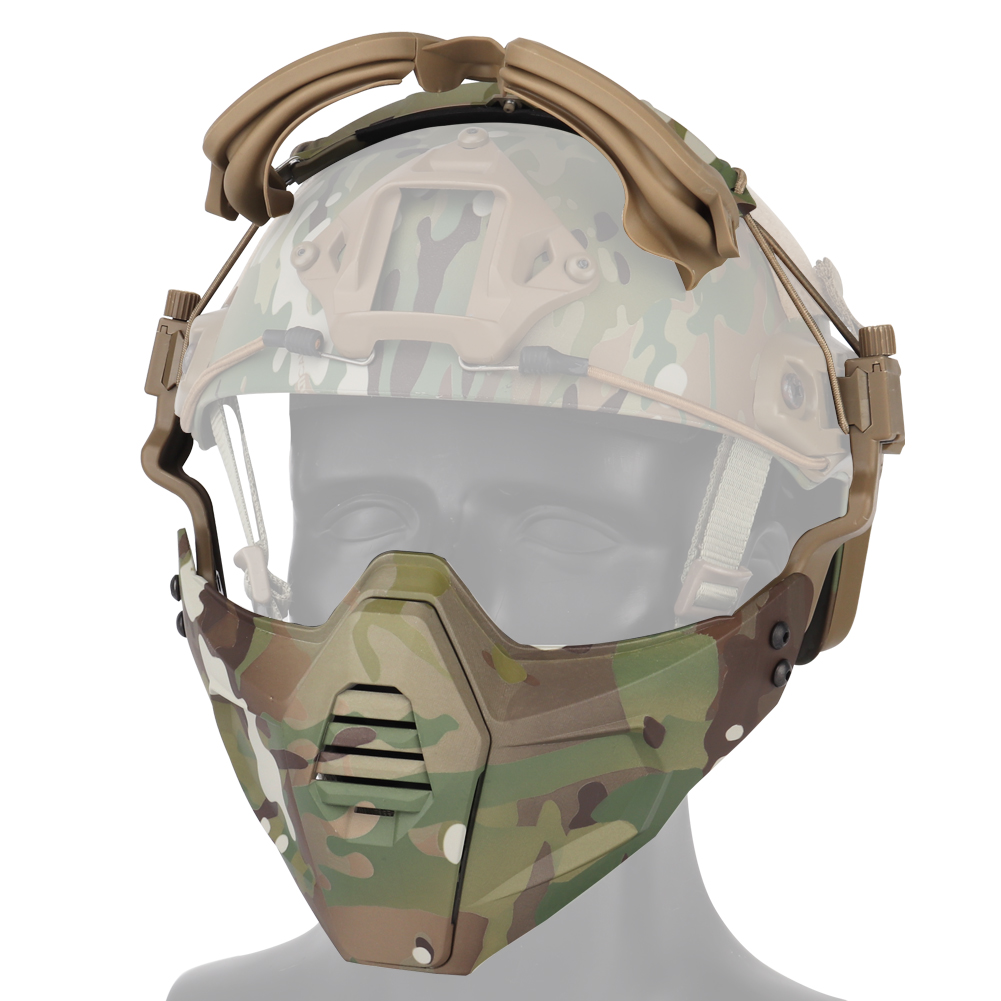 Respirator Half Face - Tactical Gear Split Type Set Modular