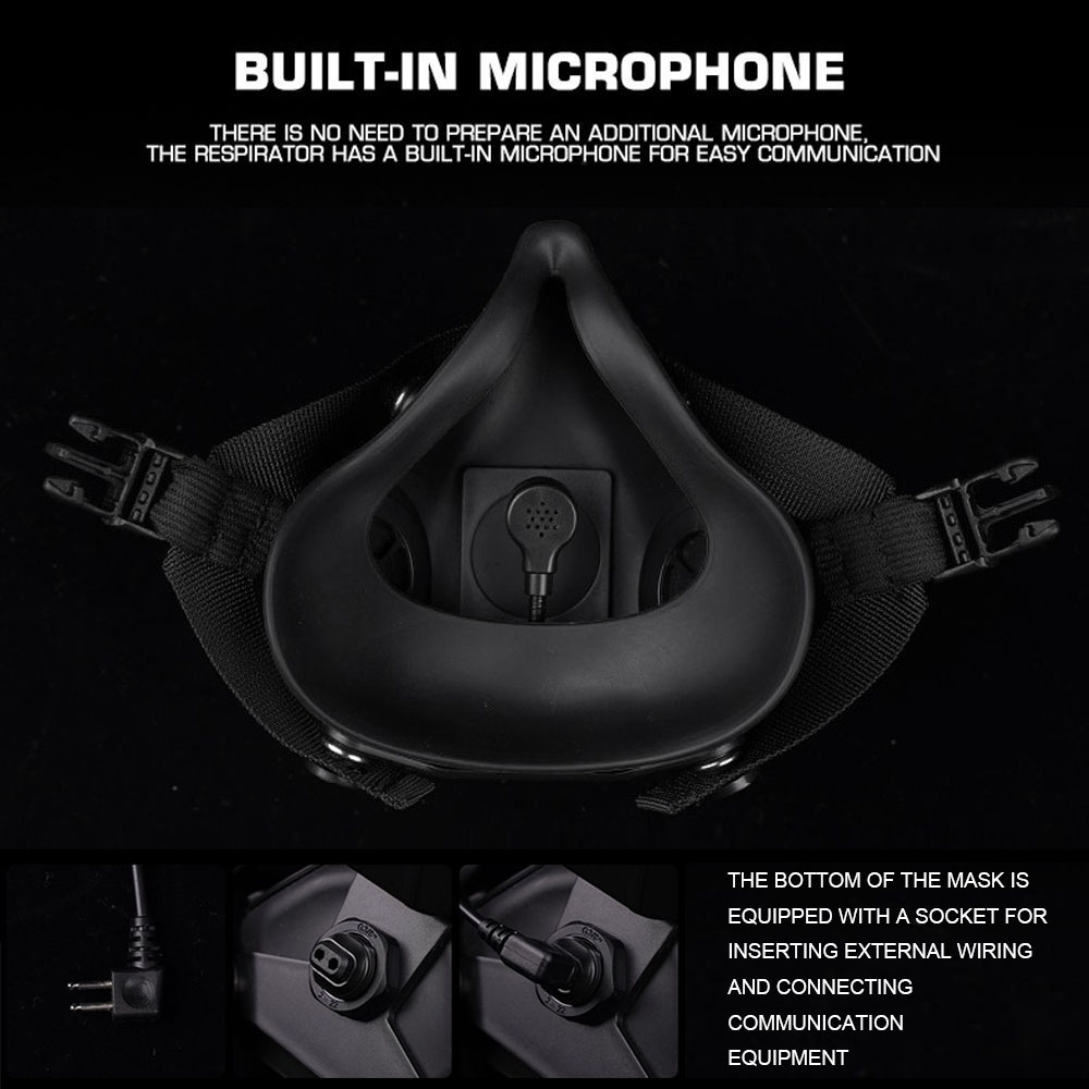 Special Tactical Respirator Ga - огляд і ціна Respirator Half Face