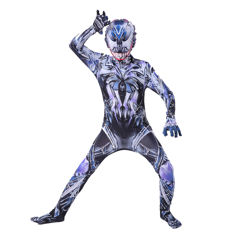 Black Purple Venom Cosplay Cos - огляд і ціна Black Face Mask Pack